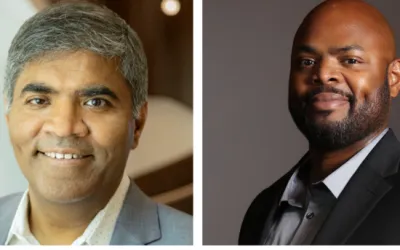 Naveen Maram, MD, chief data officer and Lonnie Garrison, chief technology officer