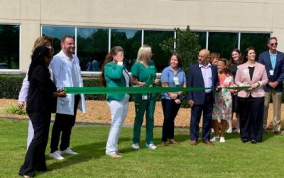 Ribbon cutting at Hillcrest South